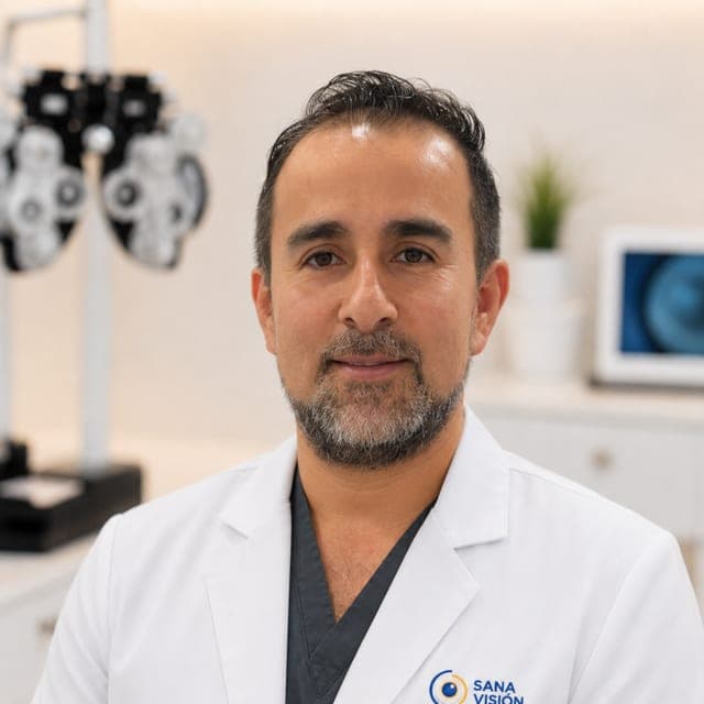Daniel Mora, Optómetra en Quito
